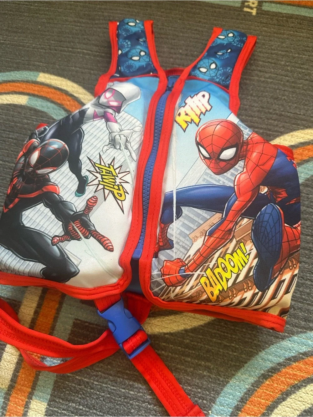 Kids Spiderman Swim Vest